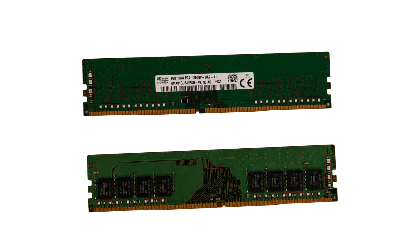 SK Hynix 8gb 1Rx8 2666V DIMM Desktop