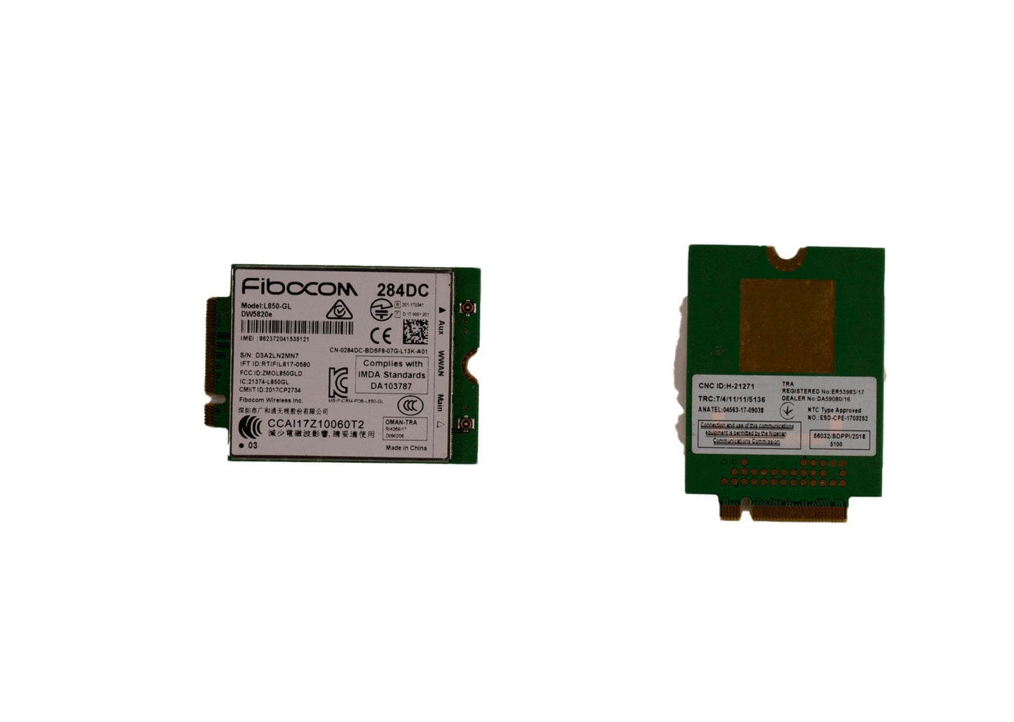 Fibocom L850-GL WWAN L850-GL: For Lenovo ThinkPad