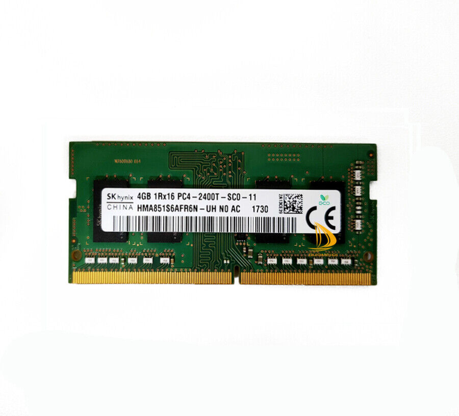 SK Hynix 4gb 1Rx16 2400T	SODIMM Laptop