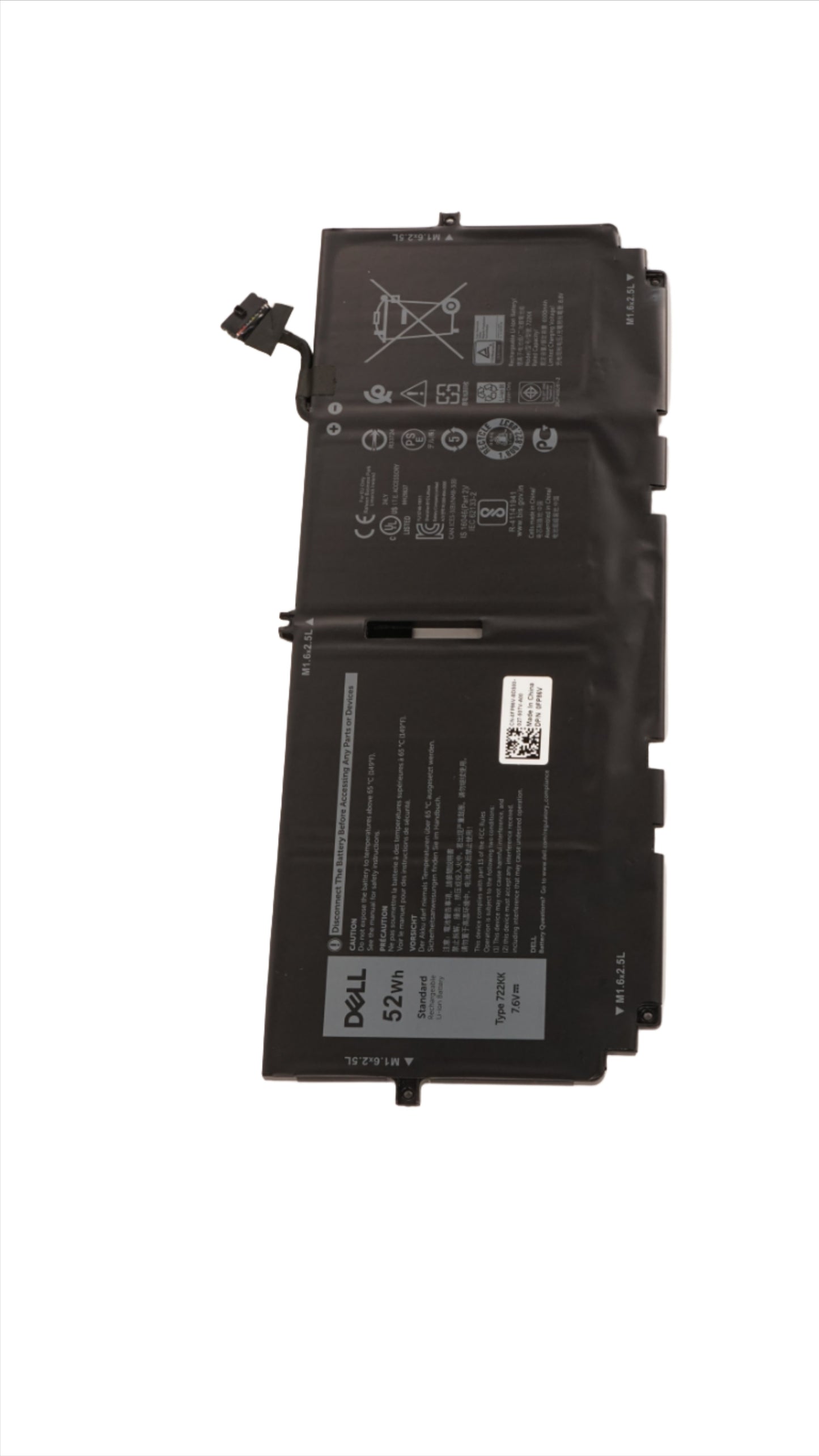 722KK 2XXFW FP86V Dell Battery