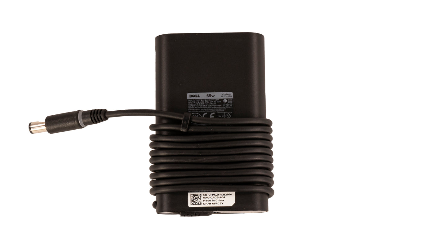 DELL OEM Charger: 65W, Dell, OFPC2Y, CN-0FPC2Y-CH200-8C7-CH11-A03, AC adapter