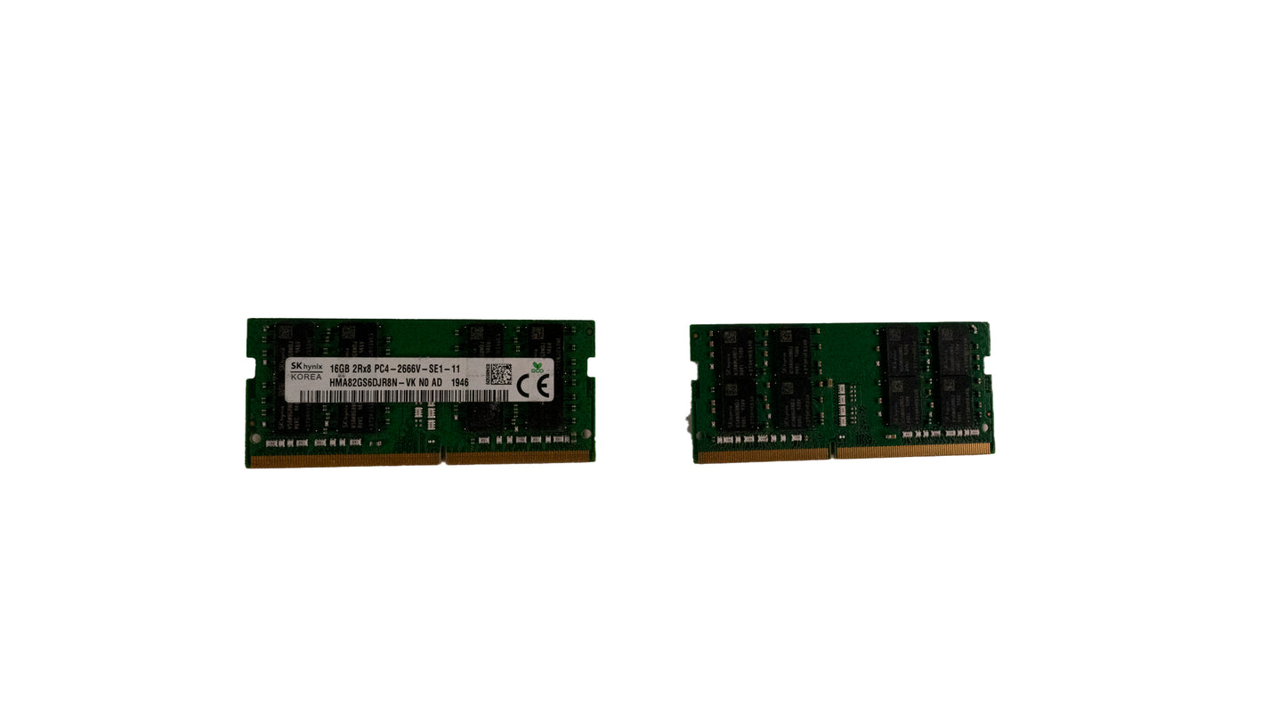 SK Hynix 16gb 2Rx8 2666V SODIMM Laptop